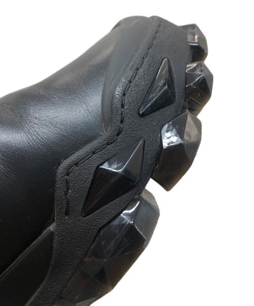 JIMMY CHOO（ジミーチュウ）JIMMY CHOO (ジミーチュウ) DIAMOND CHELSEA/チェルシー・ダイヤモンド ブラック サイズ:４1の古着・服飾アイテム