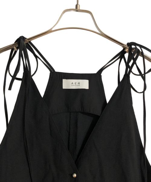 Adam et Rope（アダム エ ロペ）Adam et Rope (アダム エ ロペ) 2WAYダブルストラップキャミソールジレ ブラック サイズ:FREEの古着・服飾アイテム