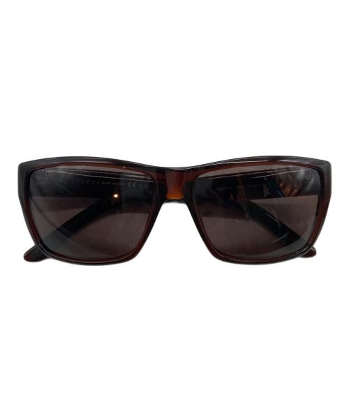 GUCCI（グッチ）GUCCI (グッチ) サングラス ブラウン サイズ:57□15の古着・服飾アイテム