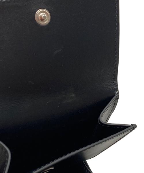 CELINE（セリーヌ）CELINE (セリーヌ) スモールトリフォールドウォレット ブラックの古着・服飾アイテム