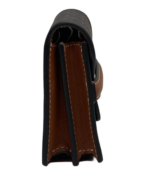 CELINE（セリーヌ）CELINE (セリーヌ) トリオンフカードホルダー ブラウンの古着・服飾アイテム