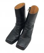 JOHN LAWRENCE SULLIVANジョン ローレンス サリバン）の古着「スクエアトゥヒールブーツ」｜ブラック