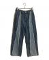 Jieda（ジエダ）の古着「SWITCHING OVER DENIM PANTS／スイッチング オーバー デニムパンツ」｜ブルー