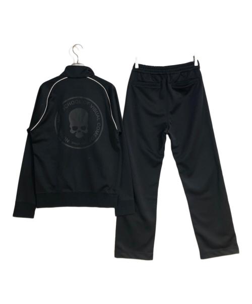 NUMBER (N)INE（ナンバーナイン）NUMBER (N)INE (ナンバーナイン) SCHOOL OF VISUAL COMEDY セットアップジャージ ブラック サイズ:3の古着・服飾アイテム
