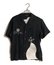 KON JAKU（コンジャク）の古着「スカシャツ」｜ブラック