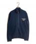 EMPORIO ARMANI（エンポリオアルマーニ）の古着「コーデュロイ フリース フルジップ ジャケット」｜ネイビー