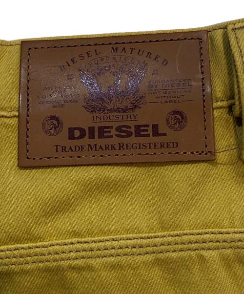 DIESEL（ディーゼル）DIESEL (ディーゼル) D-FRANKY SHORT PNTS イエロー サイズ:W28の古着・服飾アイテム