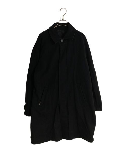 VERSACE CLASSIC（ヴェルサーチクラシック）VERSACE CLASSIC (ヴェルサーチクラシック) リバーシブルステンカラーコート ブラック サイズ:50の古着・服飾アイテム