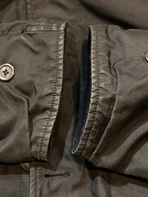 VERSACE CLASSIC（ヴェルサーチクラシック）VERSACE CLASSIC (ヴェルサーチクラシック) リバーシブルステンカラーコート ブラック サイズ:50の古着・服飾アイテム