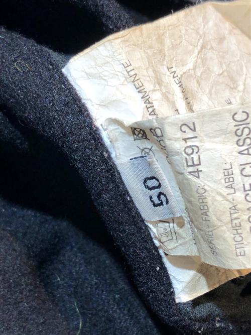 VERSACE CLASSIC（ヴェルサーチクラシック）VERSACE CLASSIC (ヴェルサーチクラシック) リバーシブルステンカラーコート ブラック サイズ:50の古着・服飾アイテム