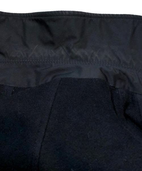 VERSACE CLASSIC（ヴェルサーチクラシック）VERSACE CLASSIC (ヴェルサーチクラシック) リバーシブルステンカラーコート ブラック サイズ:50の古着・服飾アイテム