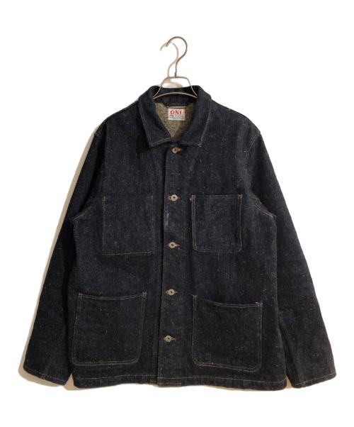 ONI DENIM（オニデニム）ONI DENIM (オニデニム) 17oz ONI Kasuri Denim Coverall インディゴ サイズ:４4の古着・服飾アイテム