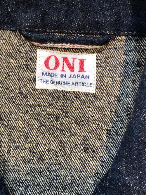 ONI DENIM（オニデニム）ONI DENIM (オニデニム) 17oz ONI Kasuri Denim Coverall インディゴ サイズ:４4の古着・服飾アイテム