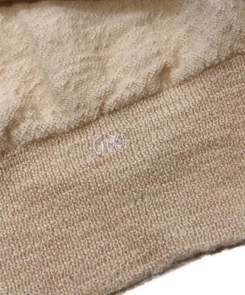 Maison Margiela（メゾンマルジェラ）Maison Margiela (メゾンマルジェラ) ネックパッチニット ベージュ サイズ:不明の古着・服飾アイテム