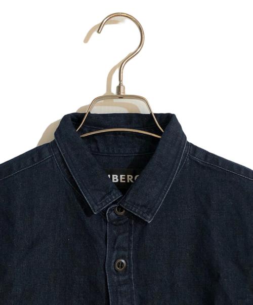 AUBERGE（オーベルジュ）AUBERGE (オーベルジュ) セルジュシャツ インディゴ サイズ:42の古着・服飾アイテム