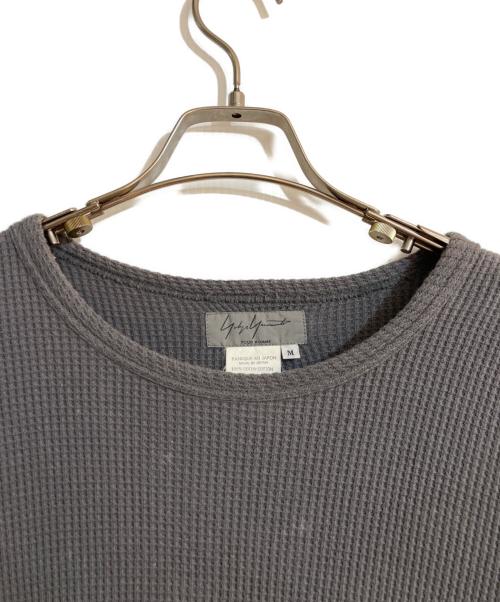 Yohji Yamamoto pour homme（ヨウジヤマモト プールオム）Yohji Yamamoto pour homme (ヨウジヤマモト プールオム) サーマルカットソー グレー サイズ:Mの古着・服飾アイテム