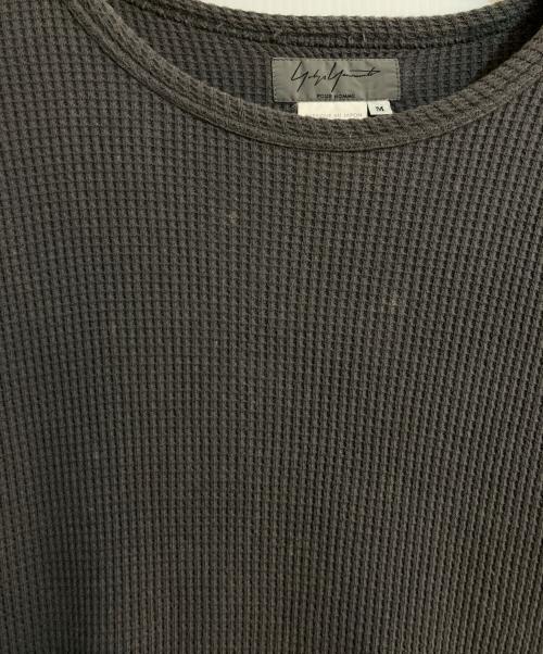 Yohji Yamamoto pour homme（ヨウジヤマモト プールオム）Yohji Yamamoto pour homme (ヨウジヤマモト プールオム) サーマルカットソー グレー サイズ:Mの古着・服飾アイテム