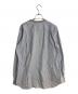 COMME des GARCONS SHIRT (コムデギャルソンシャツ) ストライプシャツドッキングカットソー グレー サイズ:Ｌ：10000円