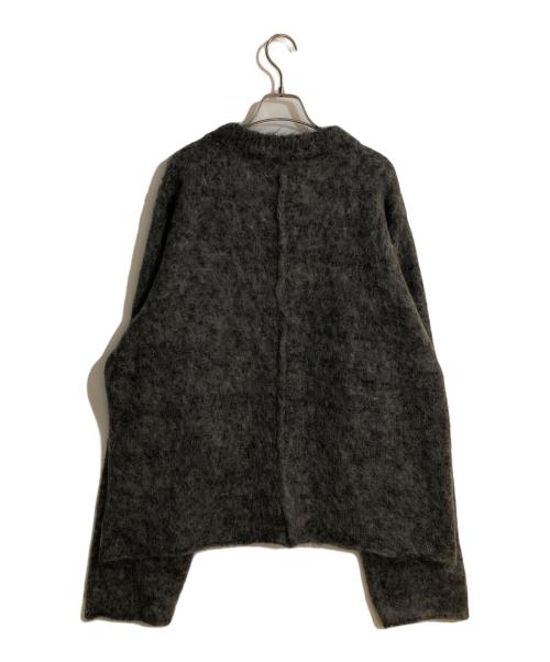 SHINYA KOZUKA（シンヤコズカ）SHINYA KOZUKA (シンヤコズカ) モヘアクルーニット グレー サイズ:Mの古着・服飾アイテム