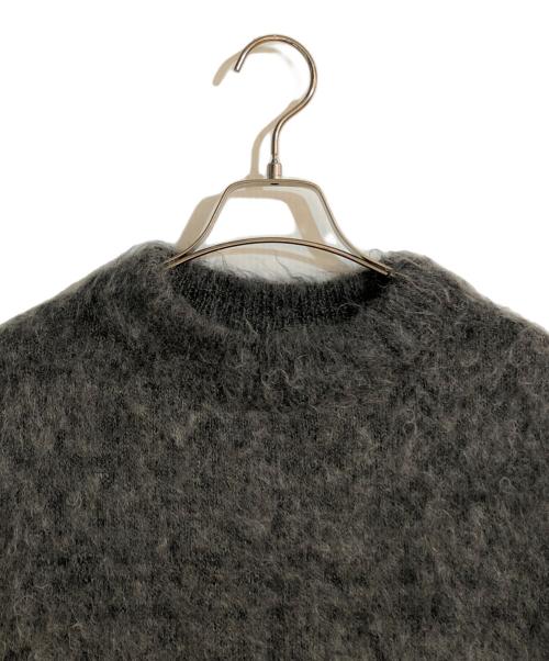 SHINYA KOZUKA（シンヤコズカ）SHINYA KOZUKA (シンヤコズカ) モヘアクルーニット グレー サイズ:Mの古着・服飾アイテム