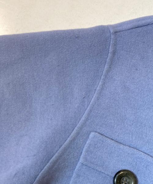 VALENTINO GARAVANI（ヴァレンティノ・ガラヴァーニ）VALENTINO GARAVANI (ヴァレンティノ・ガラヴァーニ) アンゴラ混ウールジャケット ブルー サイズ:44の古着・服飾アイテム