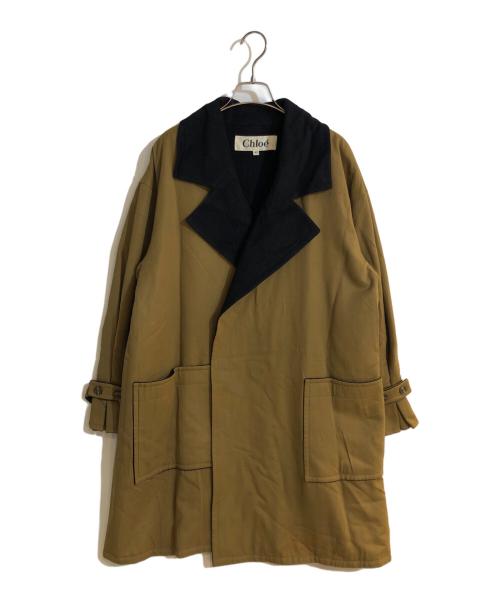Chloe（クロエ）Chloe (クロエ) オールドダブルフェイスコート ベージュ サイズ:Ｌの古着・服飾アイテム
