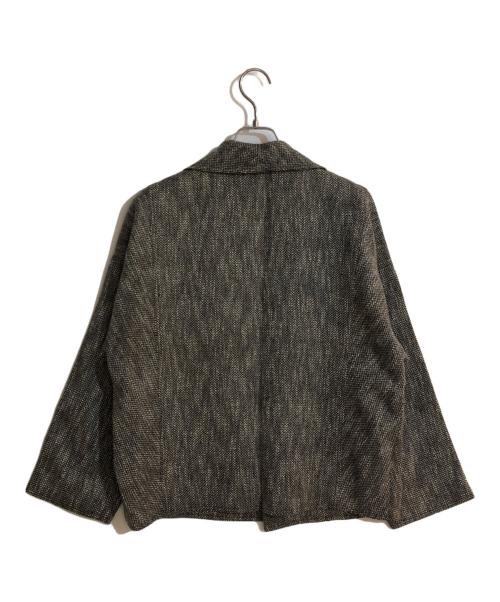 Chloe（クロエ）Chloe (クロエ) ツイードトッパージャケット グレー サイズ:Ｌの古着・服飾アイテム