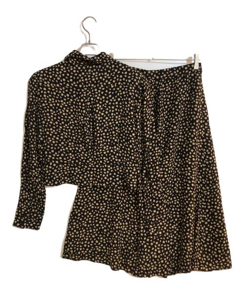 Chloe（クロエ）Chloe (クロエ) セットアップブラウス ブラック サイズ:Ｌの古着・服飾アイテム