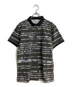 LANVIN SPORTランバン スポーツ）の古着「総柄プリント半袖シャツ」｜グリーン