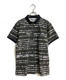 LANVIN SPORT（ランバン スポーツ）の古着「総柄プリント半袖シャツ」｜グリーン