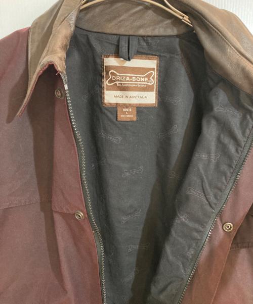 DRIZA-BONE（ドライザボーン）DRIZA-BONE (ドライザボーン) オイルドジャケット ボルドー サイズ:Ｌの古着・服飾アイテム