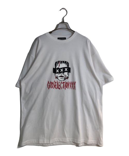 GOD SELECTION XXX（ゴッドセレクショントリプルエックス）GOD SELECTION XXX (ゴッドセレクショントリプルエックス) T-SHIRT ホワイト サイズ:XXL 未使用品の古着・服飾アイテム