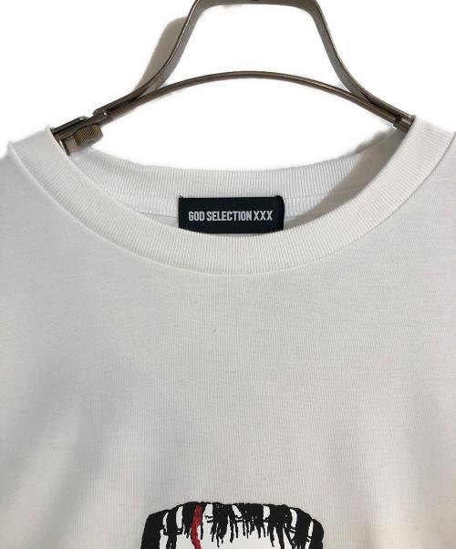 GOD SELECTION XXX（ゴッドセレクショントリプルエックス）GOD SELECTION XXX (ゴッドセレクショントリプルエックス) T-SHIRT ホワイト サイズ:XXL 未使用品の古着・服飾アイテム