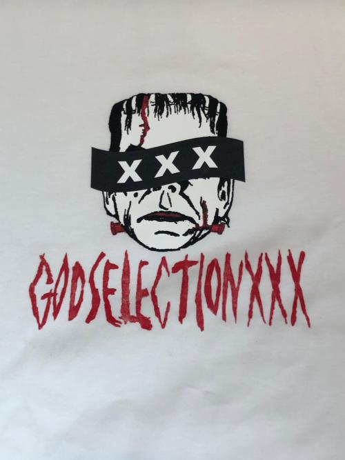 GOD SELECTION XXX（ゴッドセレクショントリプルエックス）GOD SELECTION XXX (ゴッドセレクショントリプルエックス) T-SHIRT ホワイト サイズ:XXL 未使用品の古着・服飾アイテム