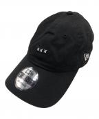 New Era×GOD SELECTION XXXニューエラ×ゴッドセレクショントリプルエックス）の古着「スモールロゴキャップ」｜ブラック