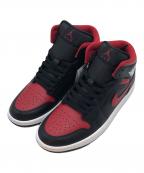 NIKEナイキ）の古着「Air Jordan 1 Mid」｜レッド×ブラック