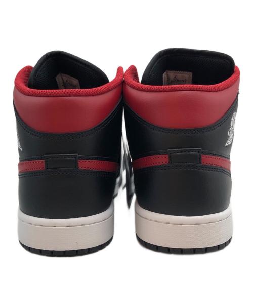 NIKE（ナイキ）NIKE (ナイキ) Air Jordan 1 Mid レッド×ブラック サイズ:２7㎝ 未使用品の古着・服飾アイテム
