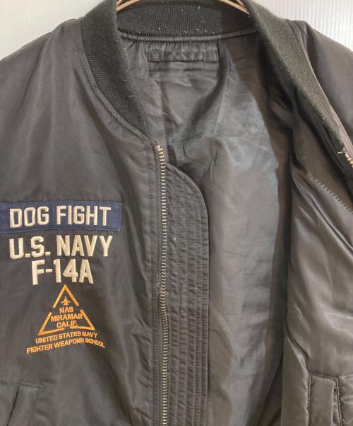 AVIREX（アヴィレックス）AVIREX (アヴィレックス) TOMCAT MA-1/トムキャットエムエーワン ブラック サイズ:2XLの古着・服飾アイテム