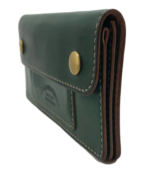 TRADITIONAL STANDARD（トラディショナル スタンダード）TRADITIONAL STANDARD (トラディショナル スタンダード) トラッカーウォレット グリーンの古着・服飾アイテム