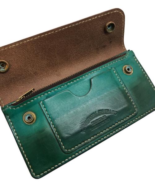TRADITIONAL STANDARD（トラディショナル スタンダード）TRADITIONAL STANDARD (トラディショナル スタンダード) トラッカーウォレット グリーンの古着・服飾アイテム