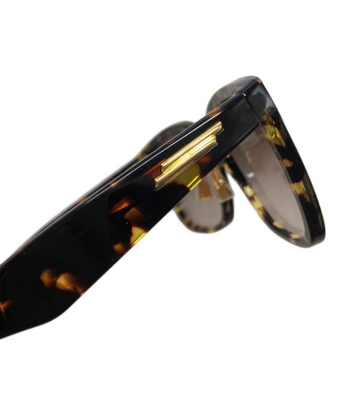 BOTTEGA VENETA（ボッテガベネタ）BOTTEGA VENETA (ボッテガベネタ) サングラス ブラウン サイズ:64□15 145の古着・服飾アイテム