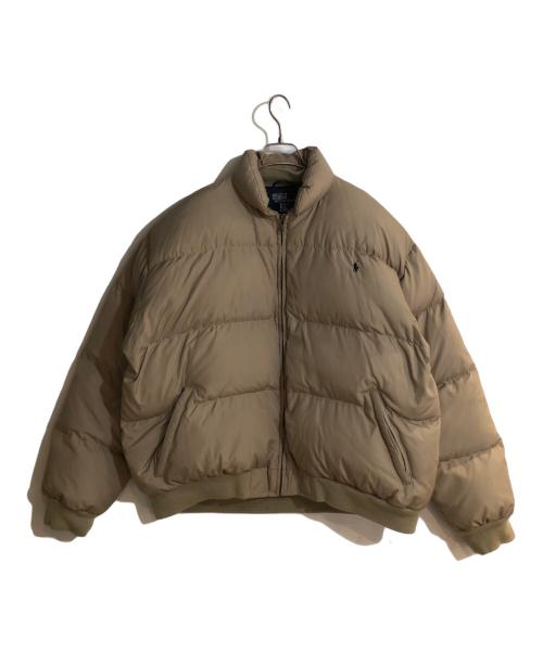 POLO RALPH LAUREN（ポロ・ラルフローレン）POLO RALPH LAUREN (ポロ・ラルフローレン) ダウンジャケット ベージュ サイズ:XLの古着・服飾アイテム