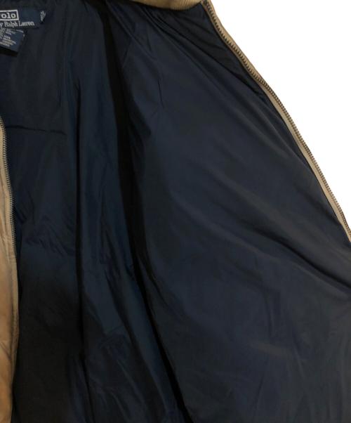 POLO RALPH LAUREN（ポロ・ラルフローレン）POLO RALPH LAUREN (ポロ・ラルフローレン) ダウンジャケット ベージュ サイズ:XLの古着・服飾アイテム