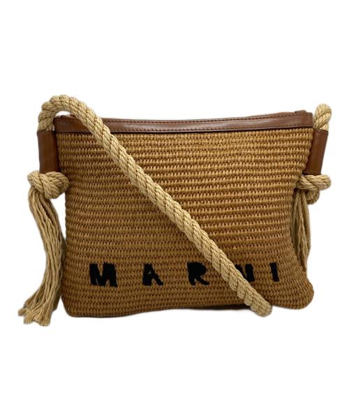 MARNI（マルニ）MARNI (マルニ) Marcel バッグ ブラウンの古着・服飾アイテム