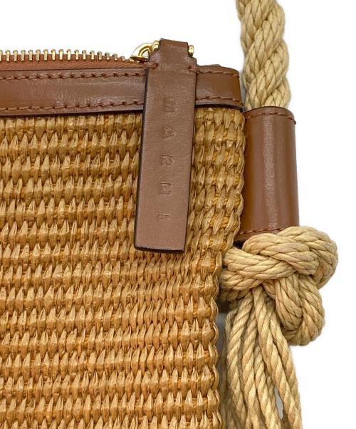 MARNI（マルニ）MARNI (マルニ) Marcel バッグ ブラウンの古着・服飾アイテム