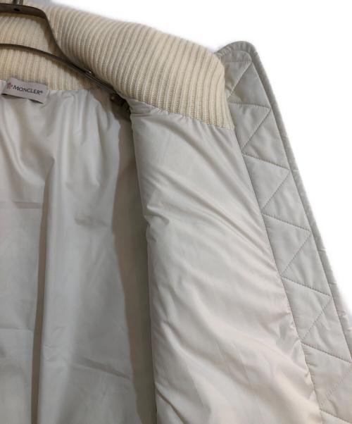 MONCLER（モンクレール）MONCLER (モンクレール) CARDIGAN TRICOT スリーブニットダウンジャケット/カーディガン トリコ アイボリー サイズ:XSの古着・服飾アイテム