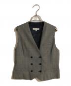 Christian Diorクリスチャン ディオール）の古着「ダブルブレストジレ」｜グレー