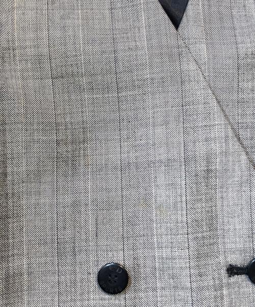 Christian Dior（クリスチャン ディオール）Christian Dior (クリスチャン ディオール) ダブルブレストジレ グレー サイズ:Mの古着・服飾アイテム