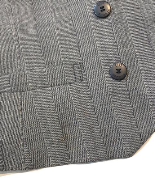 Christian Dior（クリスチャン ディオール）Christian Dior (クリスチャン ディオール) ダブルブレストジレ グレー サイズ:Mの古着・服飾アイテム