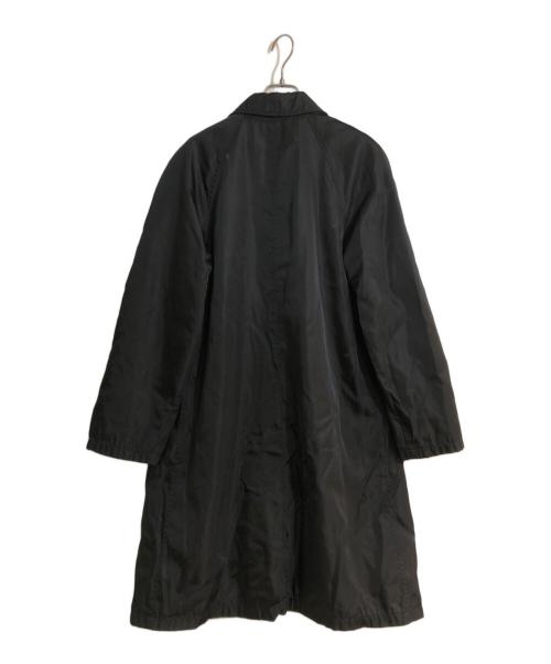PRADA（プラダ）PRADA (プラダ) ライナー付オールドナイロンステンカラーコート ブラック サイズ:Lの古着・服飾アイテム